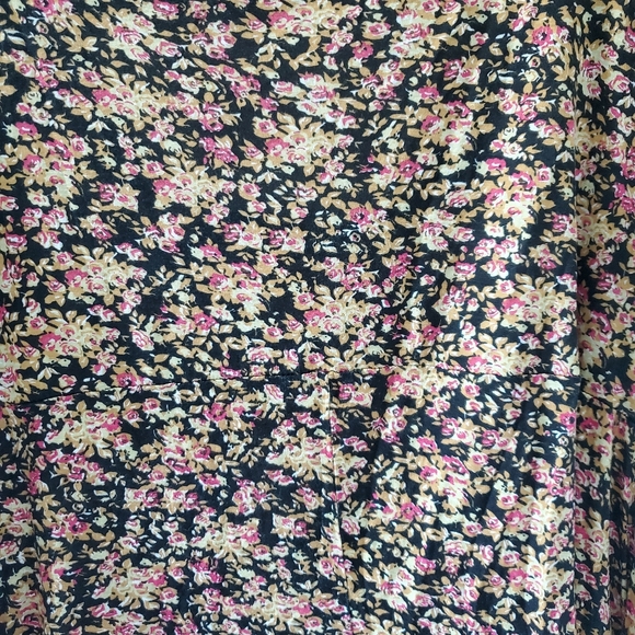 Volcom floral asymmetrical tunic top - Picture 5 of 9